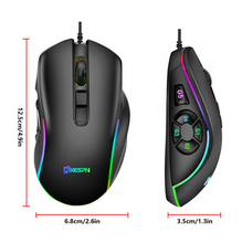 Load image into Gallery viewer, Gaming Mouse Wired 10 Button Adjustable RGB