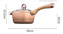 Load image into Gallery viewer, "Arna Lisa Royal Collections" Gold Diamond Queen Series Frying Pan Non-stick Stockpot Wok Pots