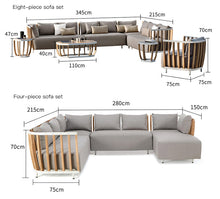Load image into Gallery viewer, Luxury Plus Furniture - Rattan Set - 5 Piece Designer Mix &amp; Match (Balcony, Patio, Courtyard)
