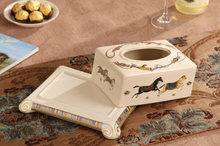 Load image into Gallery viewer, "Scottishe" Collection (Horses) - Tissue Box Deluxe
