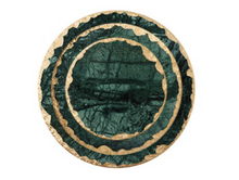 Load image into Gallery viewer, "Arna Lisa" 3 Piece Plate Set - Natural Marble Plates Creativity Gold Inlay Display Trays
