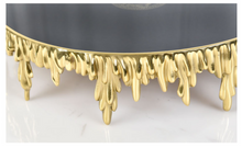 Load image into Gallery viewer, "Arna Lisa" Royal Luxury Collection - Luxurious Pure Copper Trays Decorative European Modern Medusa Black Crystal Tray
