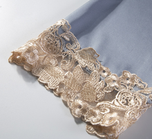 Load image into Gallery viewer, "Arna" Collection - Quality Lace 5 Piece Satin Sleepwear
