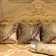 Load image into Gallery viewer, "Arna Royal Victorian Collection" European-Style Sofa Cushion Cover Luxury Embroidery
