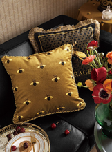 Load image into Gallery viewer, "Arna Royal Victorian Collection" European-Style Sofa Cushion Cover Luxury Embroidery
