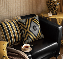 Load image into Gallery viewer, "Arna Royal Victorian Collection" European-Style Sofa Cushion Cover Luxury Embroidery
