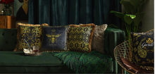 Load image into Gallery viewer, "Arna Royal Victorian Collection" European-Style Sofa Cushion Cover Luxury Embroidery
