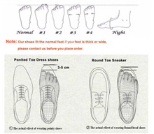 Load image into Gallery viewer, Men Genuine Leather shoes - Black or Brown - Many Sizes
