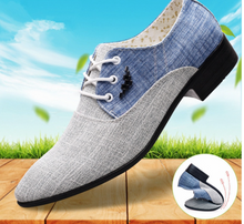 Load image into Gallery viewer, Mens Luxury Classic Canvas Shoes Men Formal Shoes - Many Colours

