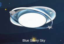 Load image into Gallery viewer, Arna Royal Collection - Children's Starry Night Hanging Lights LED Chandeliers
