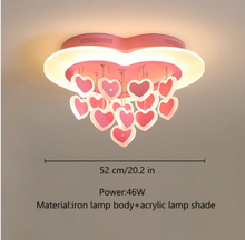Load image into Gallery viewer, Arna Royal Collection - Children's Star Moon Hanging Lights LED Chandeliers
