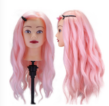 Load image into Gallery viewer, Girls Professional 85% Real Human Hair Mannequin Hair Training &amp; Makeup - (Perfect Gift) )
