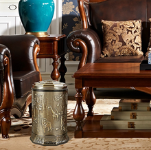 Load image into Gallery viewer, "Arna Royal Vintage Collection"  Luxury Pedal Golden Range 10L Trash Rubbish Bin
