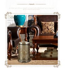 Load image into Gallery viewer, "Arna Royal Vintage Collection"  Luxury Pedal Golden Range 10L Trash Rubbish Bin
