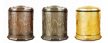Load image into Gallery viewer, "Arna Royal Vintage Collection"  Luxury Pedal Golden Range 6L Trash Rubbish Bin
