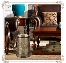 Load image into Gallery viewer, "Arna Royal Vintage Collection"  Luxury Pedal Golden Range 6L Trash Rubbish Bin
