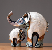 Load image into Gallery viewer, "Arna Lisa" Luxury Natures Finest Collection - Resin Elephants Sculptures
