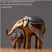 Load image into Gallery viewer, "Arna Lisa" Luxury Natures Finest Collection - Resin Elephants Sculptures
