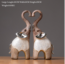 Load image into Gallery viewer, "Arna Lisa" Luxury Natures Finest Collection - Resin Elephants Sculptures
