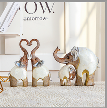 Load image into Gallery viewer, "Arna Lisa" Luxury Natures Finest Collection - Resin Elephants Sculptures
