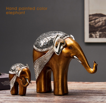 Load image into Gallery viewer, "Arna Lisa" Luxury Natures Finest Collection - Resin Elephants Sculptures
