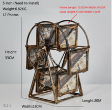 Load image into Gallery viewer, "Arna Lisa" Luxury Victorian Collection - Classical Retro Ferris Wheel Photo Frames

