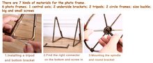 Load image into Gallery viewer, "Arna Lisa" Luxury Victorian Collection - Classical Retro Ferris Wheel Photo Frames
