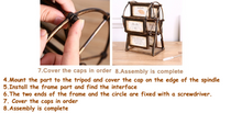 Load image into Gallery viewer, "Arna Lisa" Luxury Victorian Collection - Classical Retro Ferris Wheel Photo Frames
