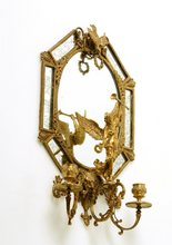 Load image into Gallery viewer, "Arna Lisa" Luxury Vintage Finest Collection - Golden Mirror and Candle Stick Holder
