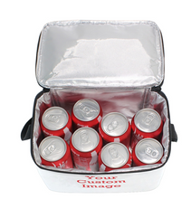 Load image into Gallery viewer, "Arna's Designer School Bags" Design your own BAG! Insulated Food/Lunch Bag
