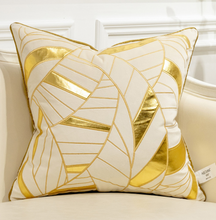 Load image into Gallery viewer, "Arna Royal LUXURY Collection" European-Style Sofa Cushion Cover Luxury 45cm x 45cm Silver/Gold Range
