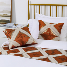 Load image into Gallery viewer, "Arna Royal LUXURY Collection" Hotel Quality Bed Runner/Scarf &amp; 2 Cushion Covers
