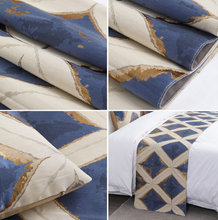 Load image into Gallery viewer, "Arna Royal LUXURY Collection" Hotel Quality Bed Runner/Scarf &amp; 2 Cushion Covers
