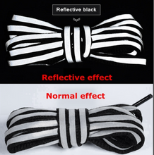 Load image into Gallery viewer, Trendy Fluorescent Reflective Shoe Laces - Many Colours/Sizes - NEW ARRIVAL
