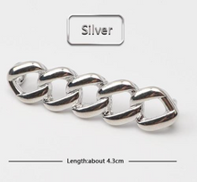 Load image into Gallery viewer, Gold &amp; Silver Metal Buckle Charms for Shoe Laces  - NEW ARRIVAL
