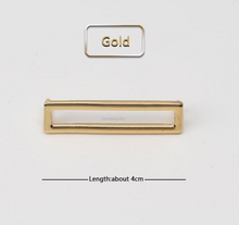 Load image into Gallery viewer, Gold &amp; Silver Metal Buckle Charms for Shoe Laces  - NEW ARRIVAL
