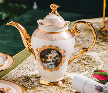 Load image into Gallery viewer, "Arna Lisa" Royal Collection - Luxury Bone China Tea/Coffee Set - Gift Boxed
