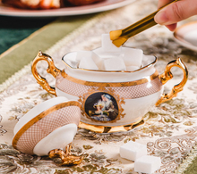 Load image into Gallery viewer, "Arna Lisa" Royal Collection - Luxury Bone China Tea/Coffee Set - Gift Boxed
