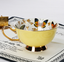 Load image into Gallery viewer, "Arna Lisa" Royal Collection - Luxury Britsh Bone China 6 Cups &amp; Saucers - Many Designs
