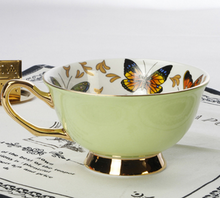Load image into Gallery viewer, "Arna Lisa" Royal Collection - Luxury Britsh Bone China 6 Cups &amp; Saucers - Many Designs
