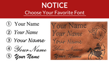 Load image into Gallery viewer, "Legend Collection" - New Men's Genuine Leather Business Desk/Computer Mat Cowhide FREE ENGRAVING PERSONALISE
