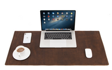 Load image into Gallery viewer, "Legend Collection" - New Men's Genuine Leather Business Desk/Computer Mat Cowhide FREE ENGRAVING PERSONALISE
