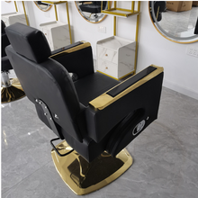 Load image into Gallery viewer, Professional Hairdressing Salon Barber Chair - Adjustable 360 Swivel - Many Colours
