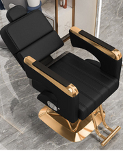 Load image into Gallery viewer, Professional Hairdressing Salon Barber Chair - Adjustable 360 Swivel - Many Colours
