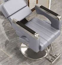 Load image into Gallery viewer, Professional Hairdressing Salon Barber Chair - Adjustable 360 Swivel - Many Colours
