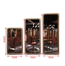 Load image into Gallery viewer, Commercial Professional Hairdressing Salon Barber Wall Mirror Antique Retro 120cm
