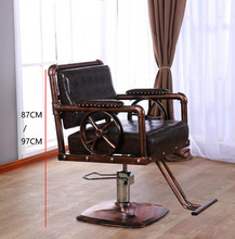 Load image into Gallery viewer, Commercial Professional Hairdressing Salon Barber Chair Iron Antique Retro - Many Colours &amp; Styles
