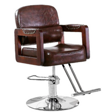 Load image into Gallery viewer, Commercial Professional Hairdressing Salon Barber Chair Iron Antique Retro - Many Colours &amp; Styles
