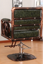 Load image into Gallery viewer, Commercial Professional Hairdressing Salon Barber Chair Iron Antique Retro - Many Colours &amp; Styles
