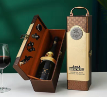 Load image into Gallery viewer, "Arna Lisa" Royal Collection - Leather Box - Top Line Gift Box + Accessories
